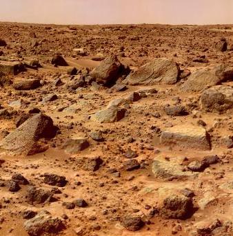 surface on mars