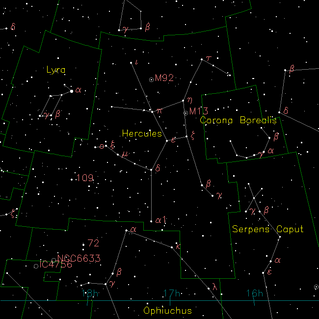 Constellations Hercules