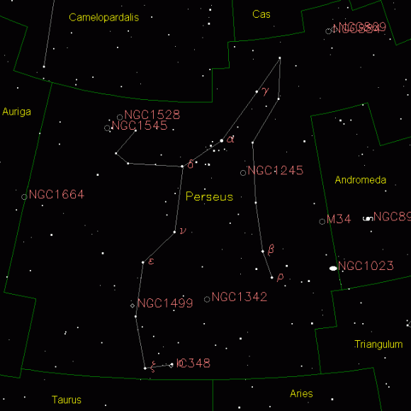 Constellations Perseus