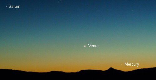 mercury venus