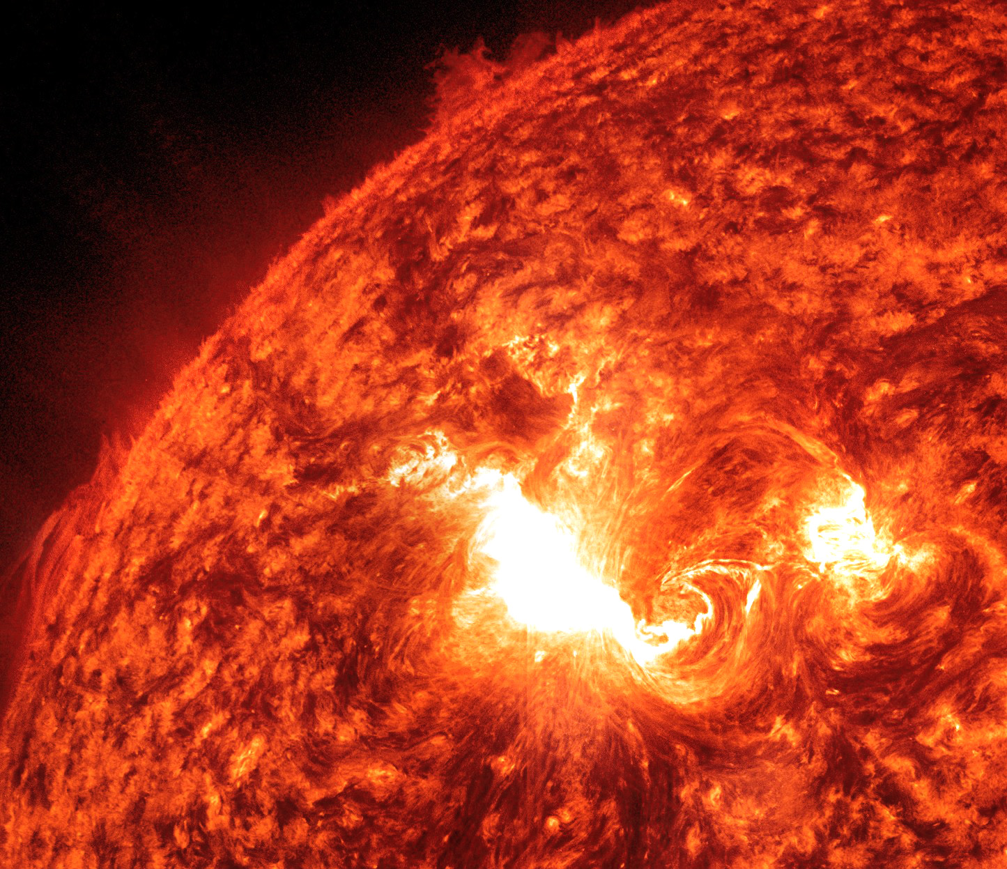 big solar flare
