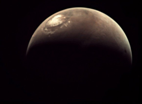 Image of Mars from Mars Express. Credit: ESA
