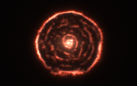 Dying Star Blows Surprising Spiral Bubble