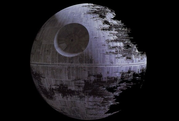 The Death Star in Star Wars. Credit: Lucasfilm.