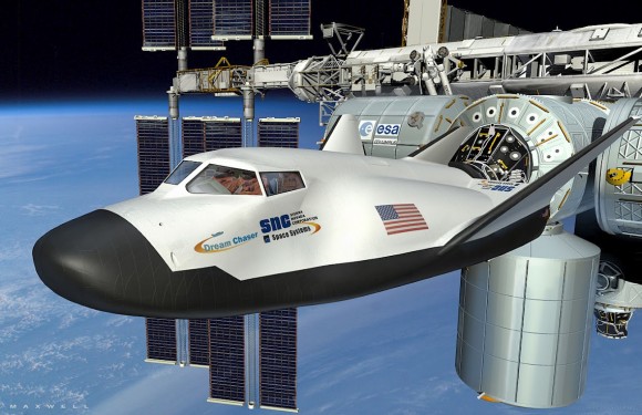Dream Chaser from Sierra Nevada docks at ISS 