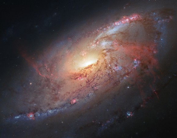 Messier 106 Hubble Release
