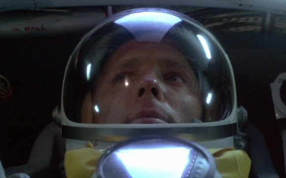 Actor Ed Harris portrayed astronaut John Glenn in The Right Stuff, a 1983 movie following the beginning of the NASA astronaut program. Credit: The Ladd Co. (screenshot)