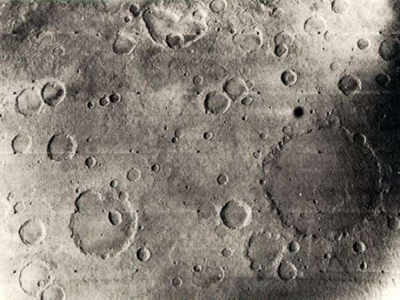 Mariner 6 image of Sinus Sabaeus and Deucalionis Regio on Mars. Credit: NASA/JPL
