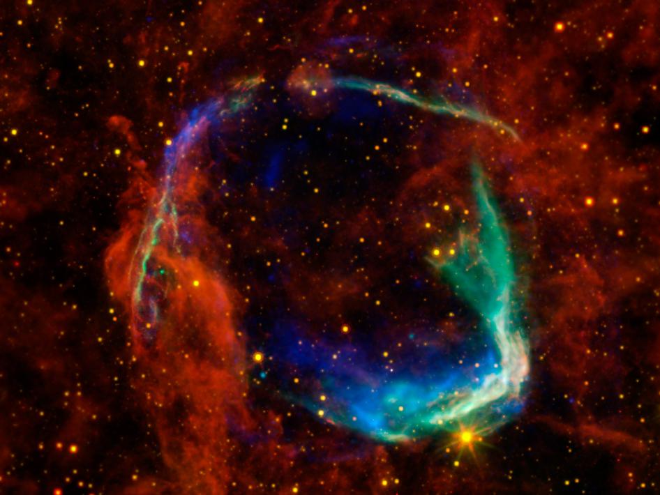 space telescopes provide new look at 2,000 year old supernova